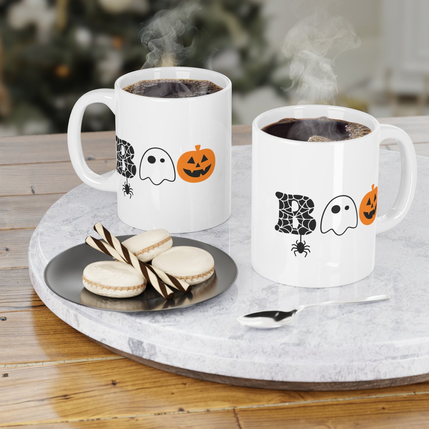 Boo Halloween Ceramic Mug (11oz, 15oz, 20oz)