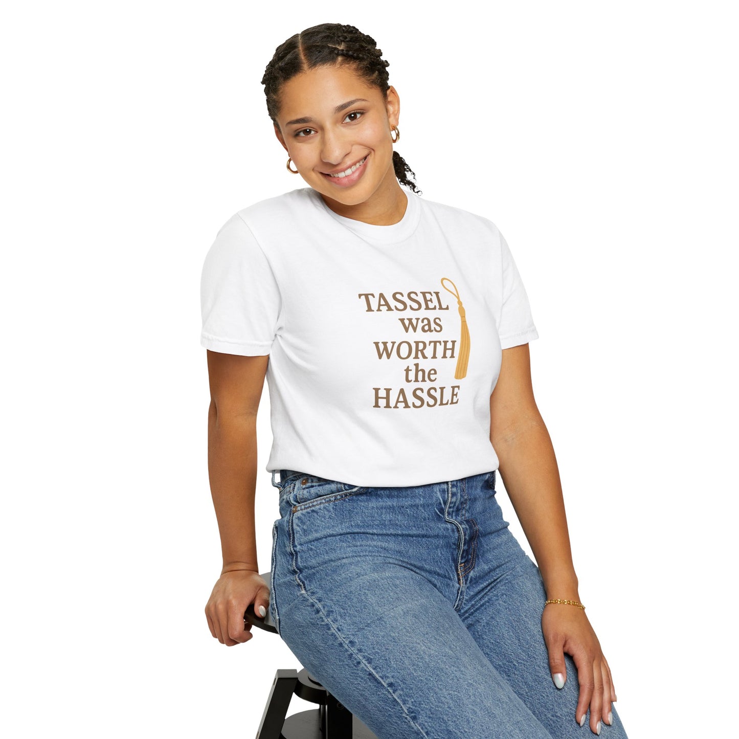 Tassel Was Worth the Hassle Oversized T-shirt
