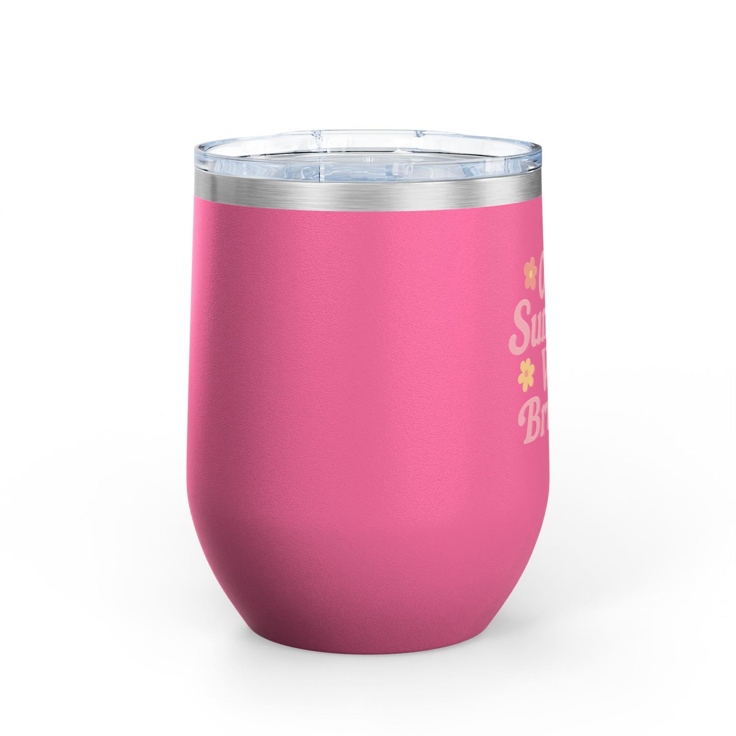 Sunday Brunch Vibes Wine Tumbler (12 oz)