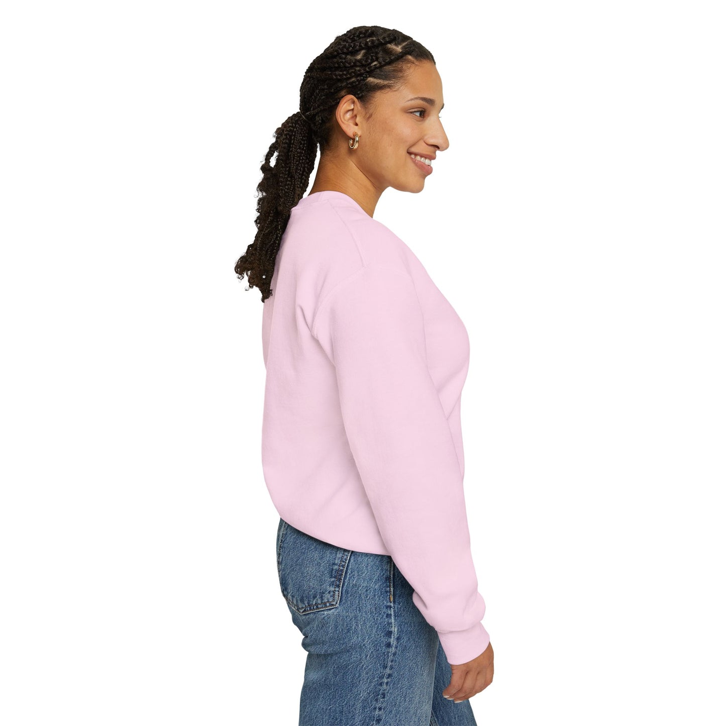 She Was a Fairy Embroidered Crewneck Sweatshirt