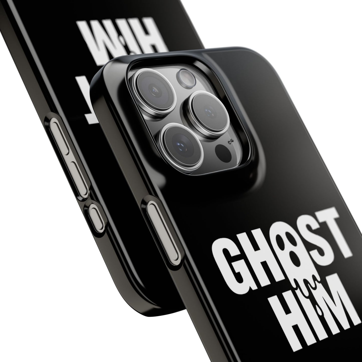 Ghost Him Slim iPhone Case