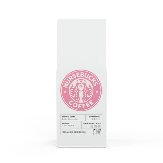Nursebucks Pink Colombia Single Origin Coffee (Light-Medium Roast)