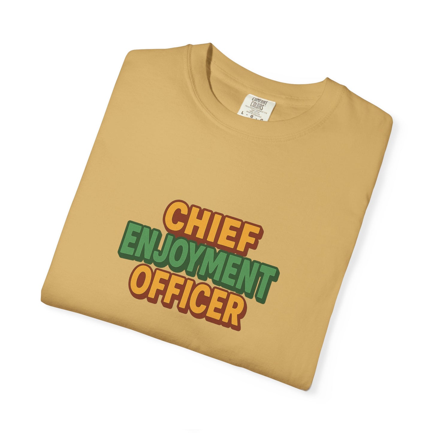 Chief Enjoyment Officer Oversized T-shirt