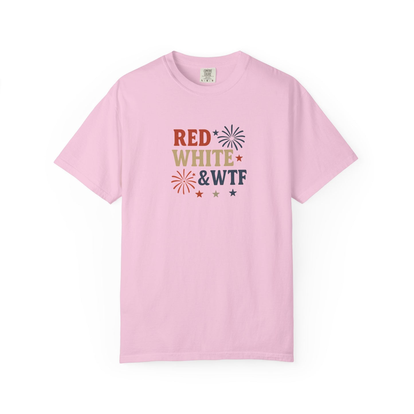 Red White and WTF Oversized T-shirt