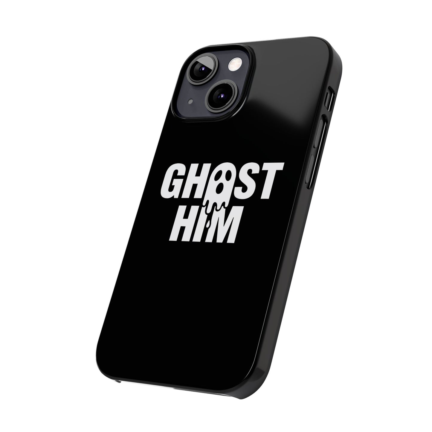 Ghost Him Slim iPhone Case