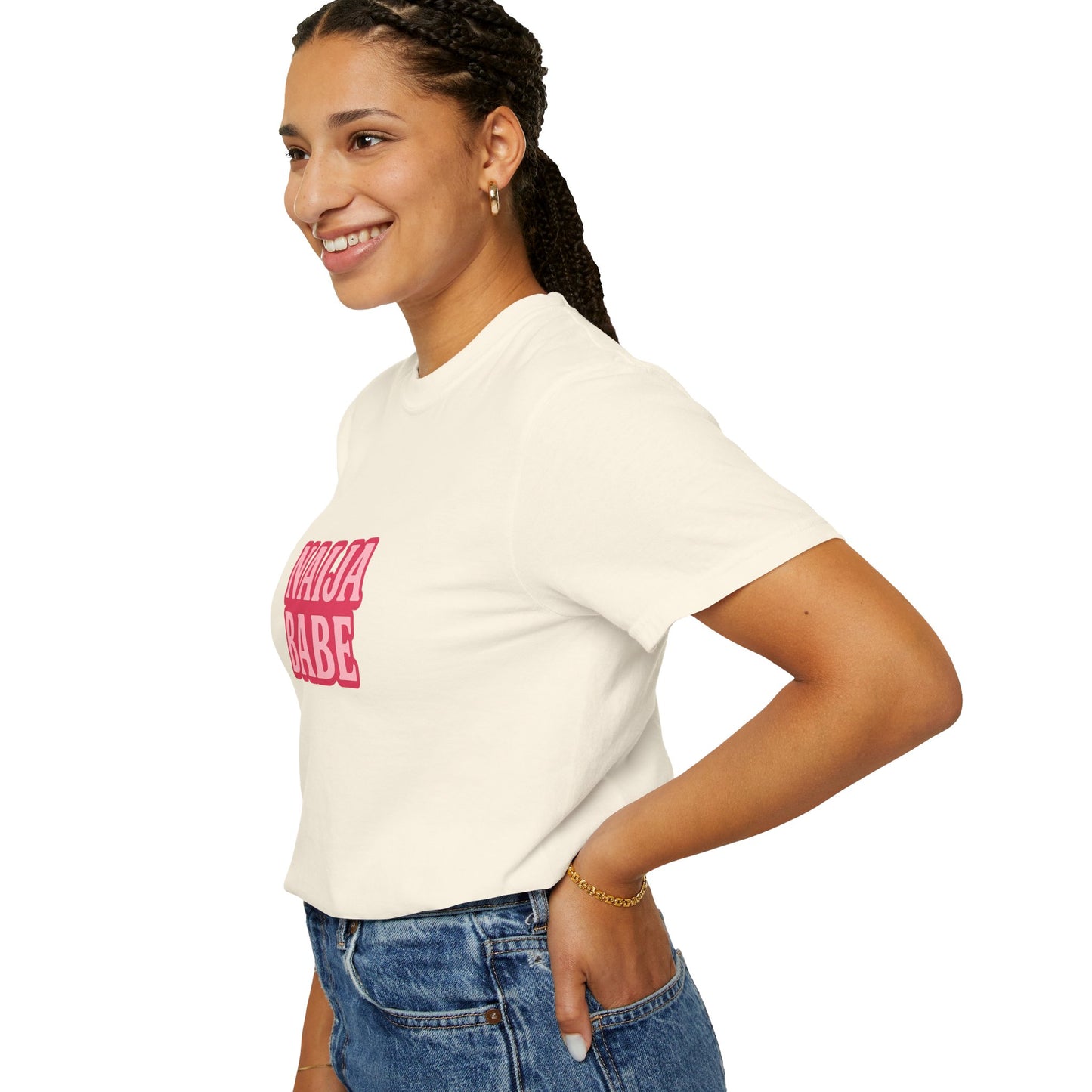Naija Babe Pink Oversized T-shirt