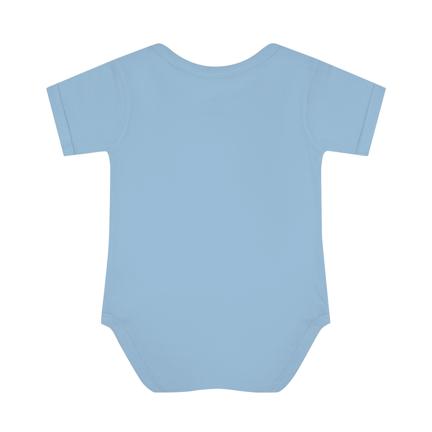 Rainbow Heart Baby Bodysuit