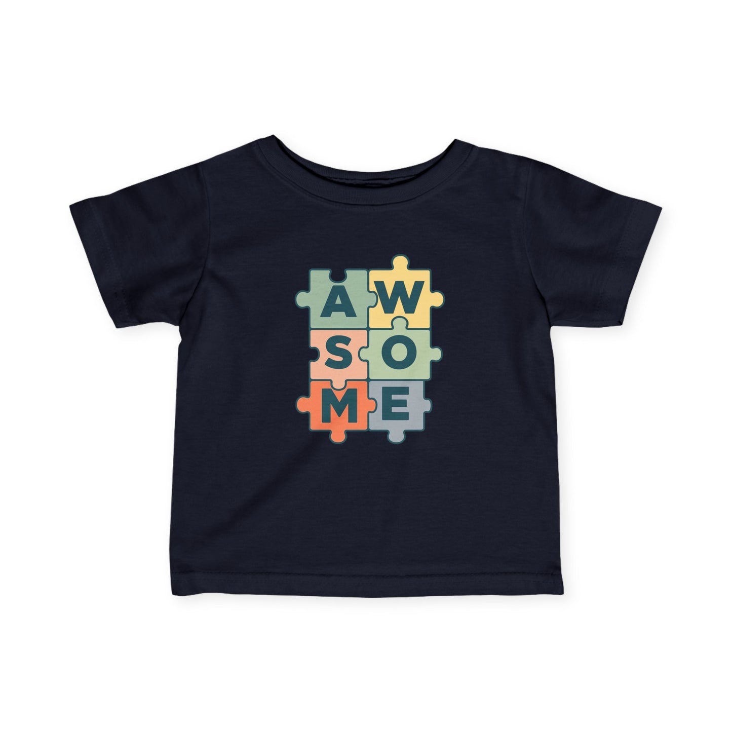 Awesome Puzzle Autism Awareness Infant Toddler T-shirt