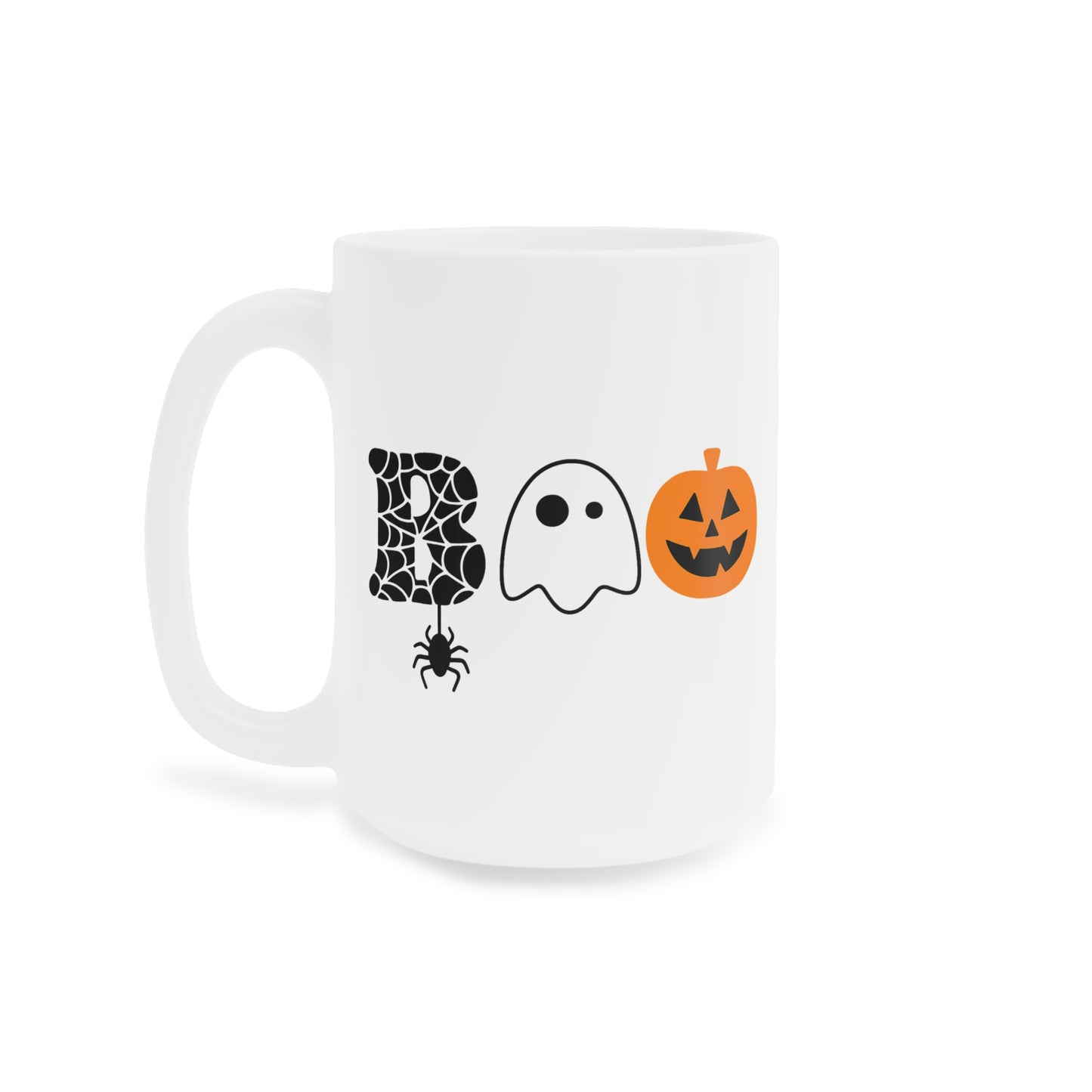 Boo Halloween Ceramic Mug (11oz, 15oz, 20oz)