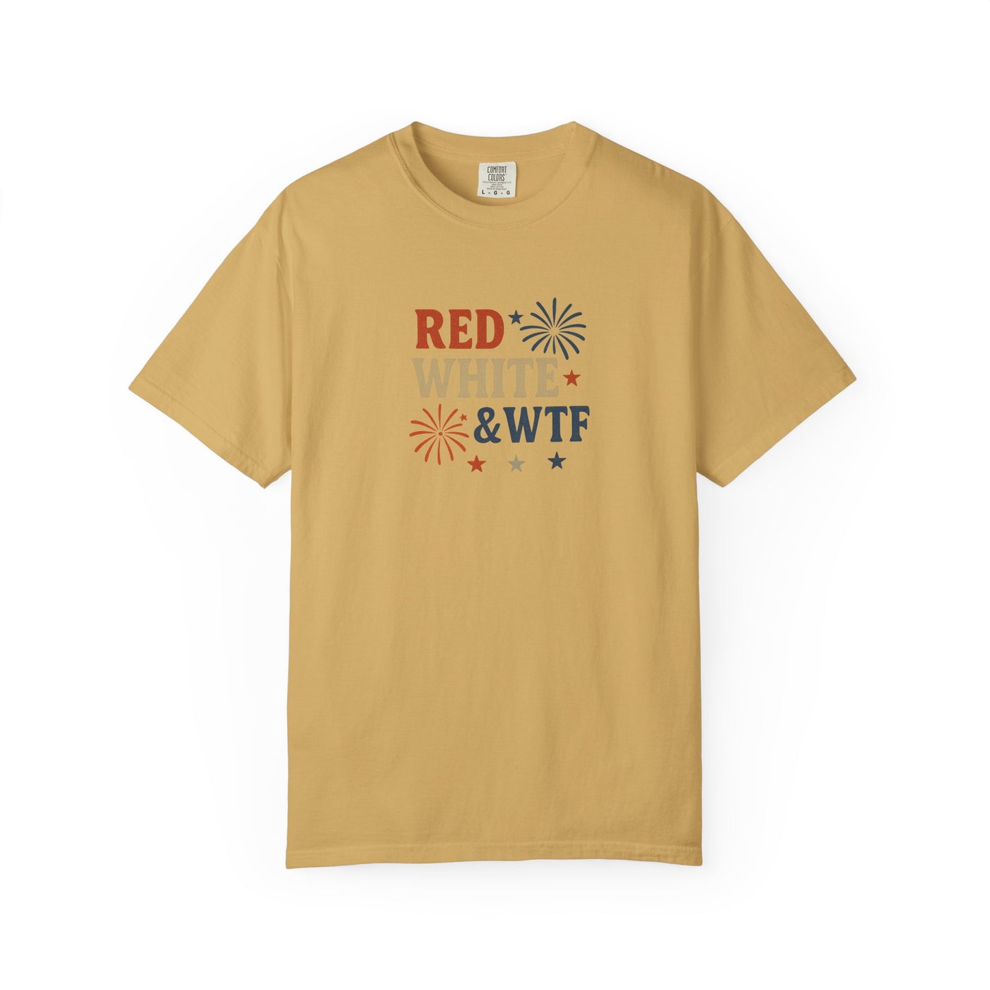 Red White and WTF Oversized T-shirt