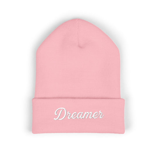 Dreamer Embroidered Classic Cuffed Beanie