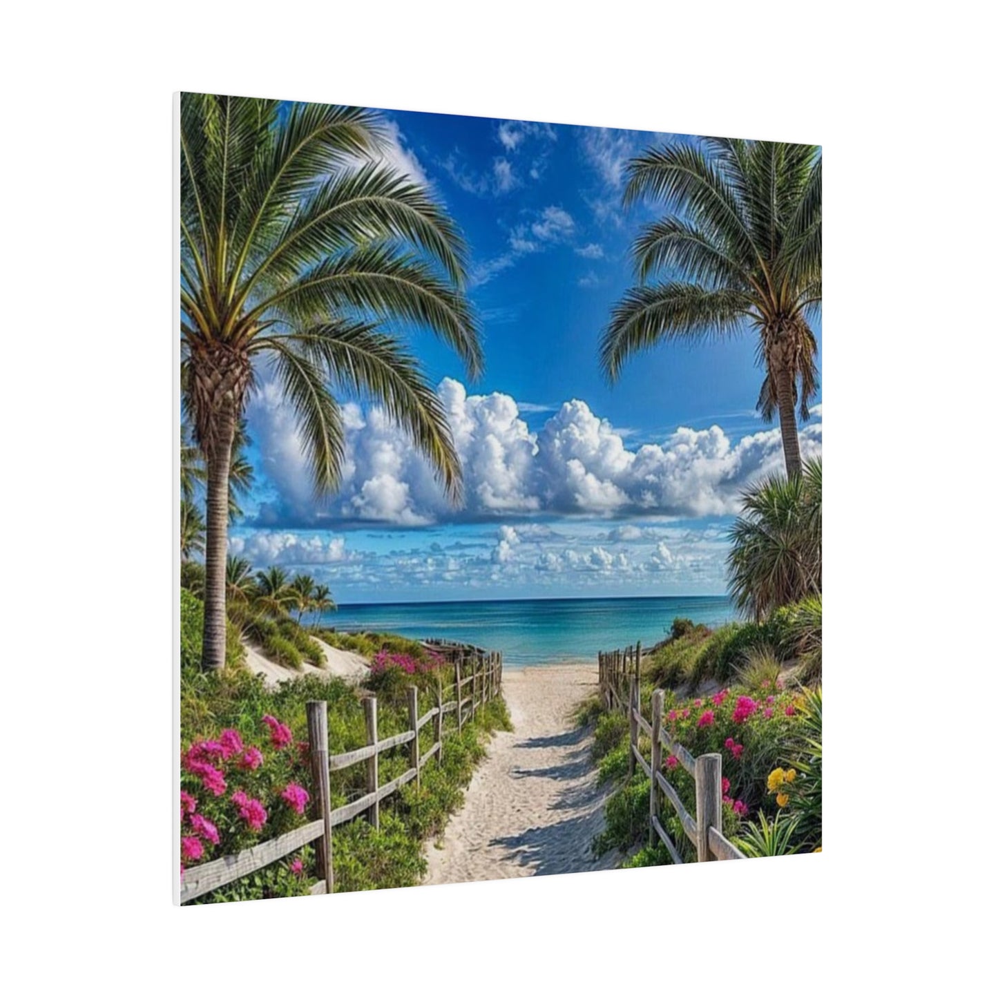 Paradise Found Matte Canvas, Stretched
