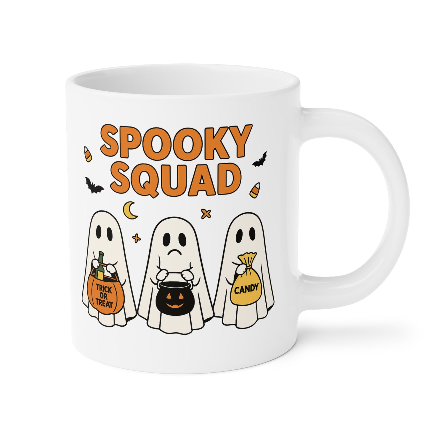 Spooky Squad Trick or Treat Ceramic Mug (11oz, 15oz, 20oz)
