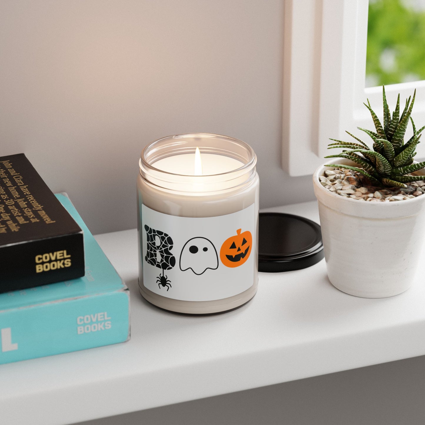 Boo Halloween Scented Candle (9oz)