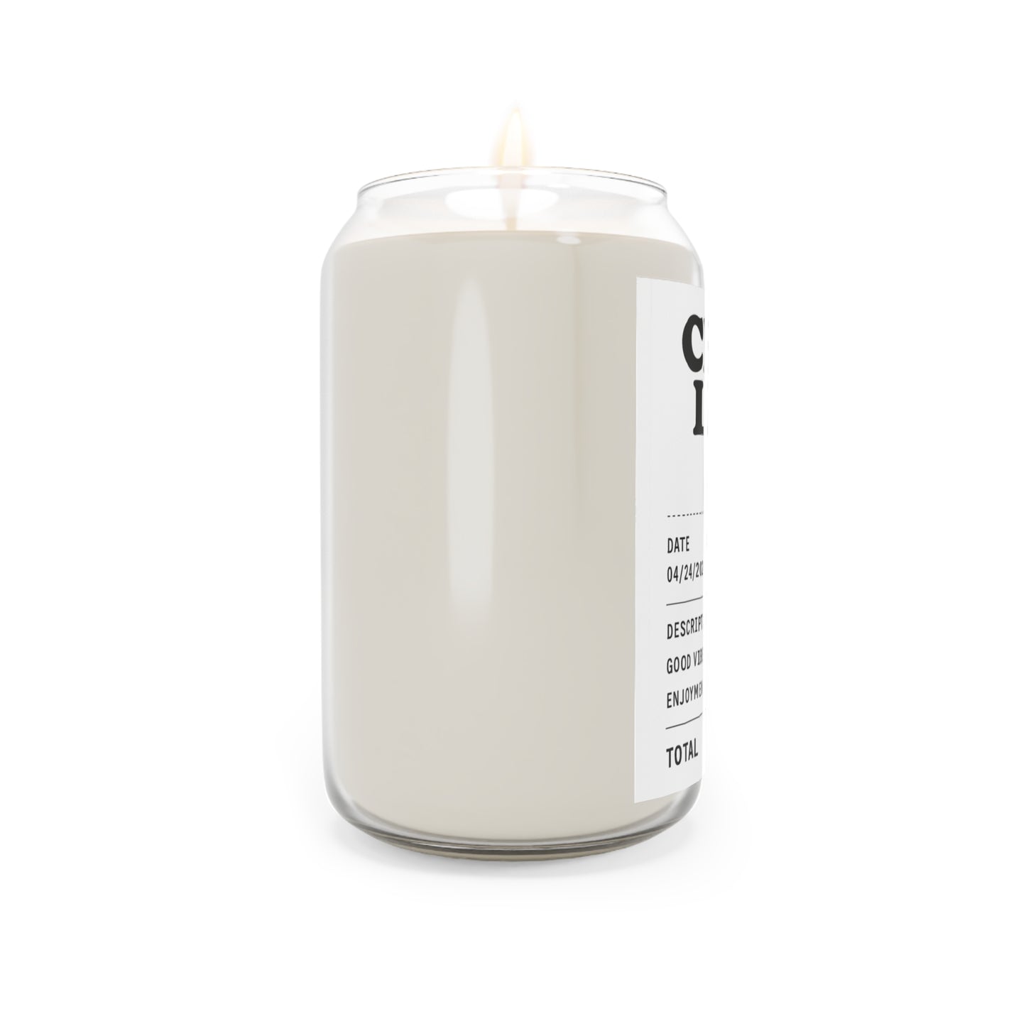 Chop Life Receipt Scented Candle (13.75 oz)