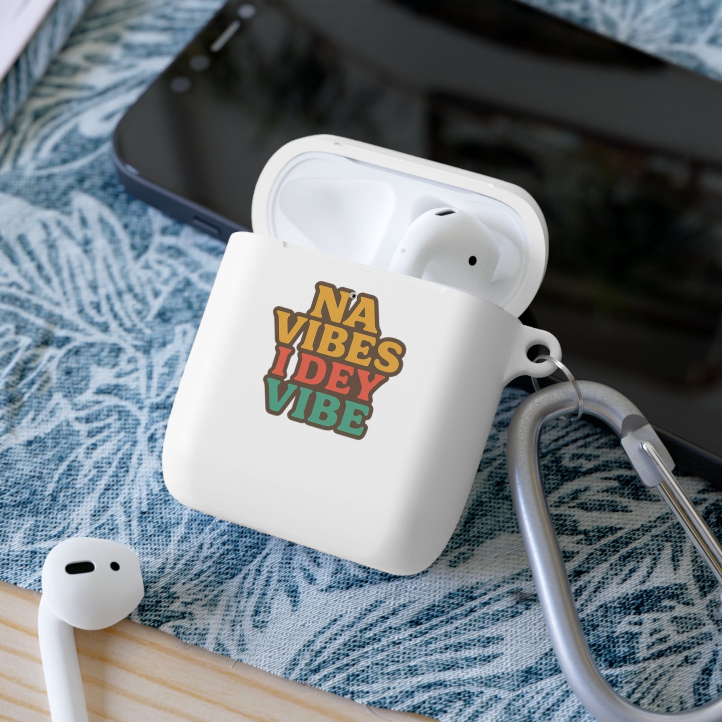 Na Vibes I Dey Vibe AirPods and AirPods Pro Case Cover