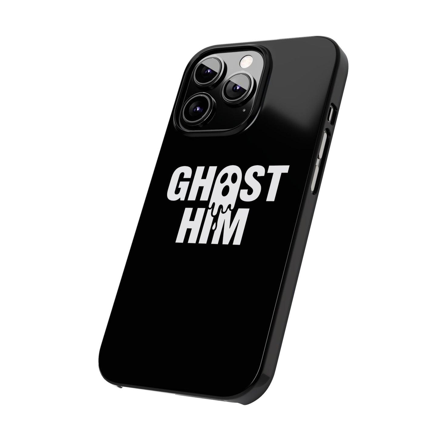 Ghost Him Slim iPhone Case