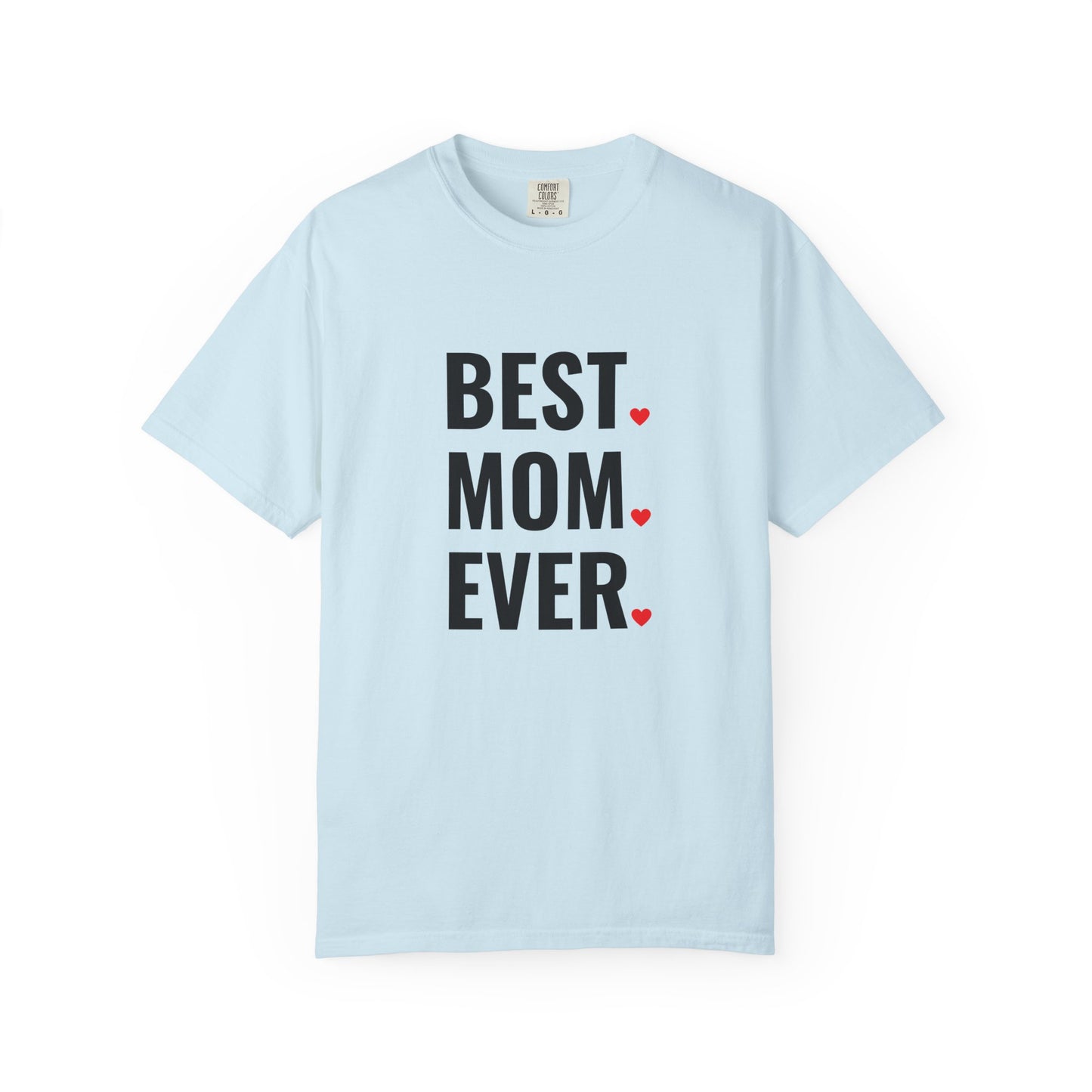 Best Mom Ever Hearts Oversized T-shirt