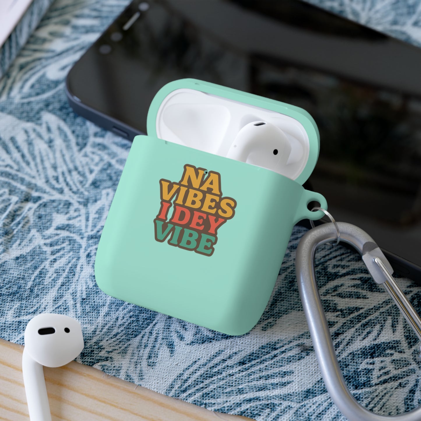 Na Vibes I Dey Vibe AirPods and AirPods Pro Case Cover