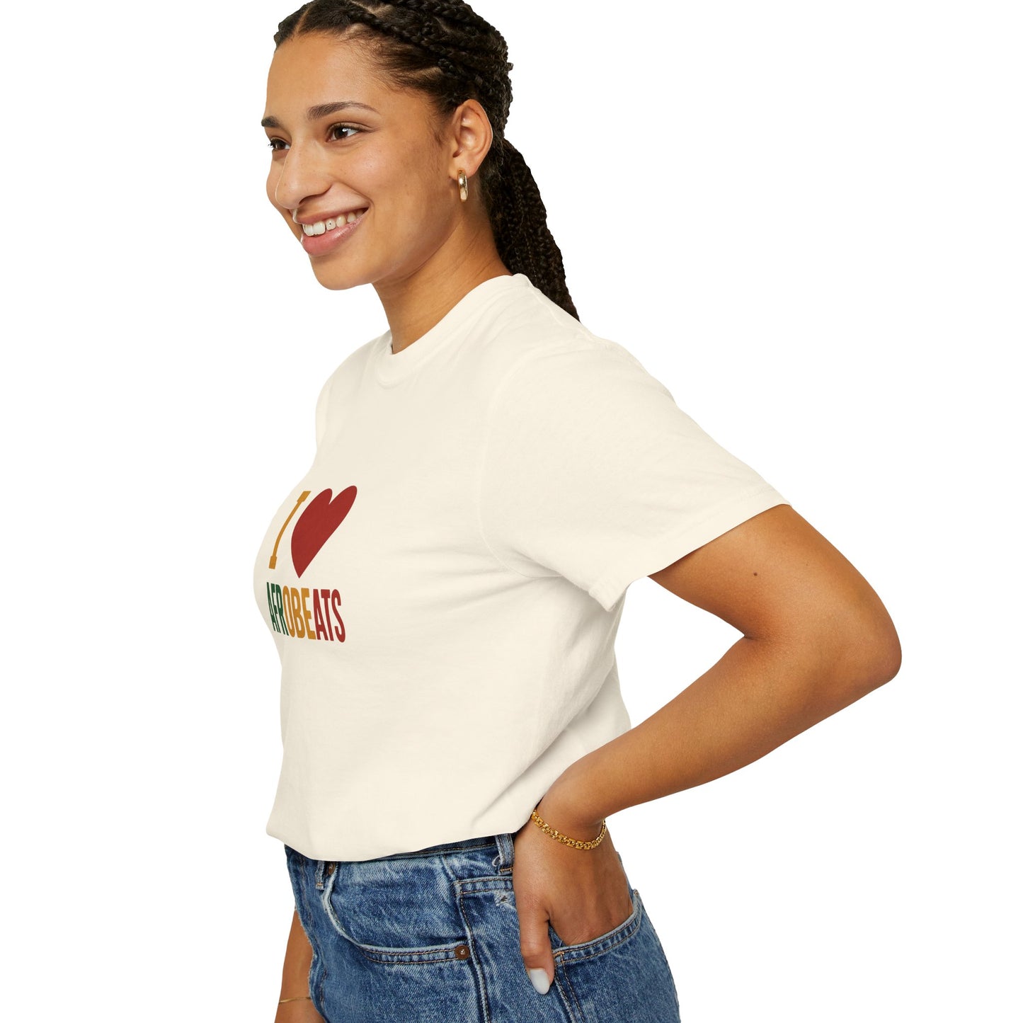 I Love Afrobeats Oversized T-shirt