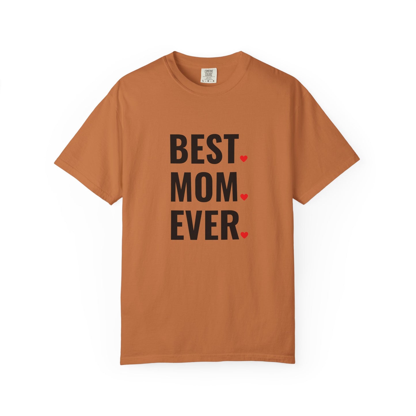 Best Mom Ever Hearts Oversized T-shirt