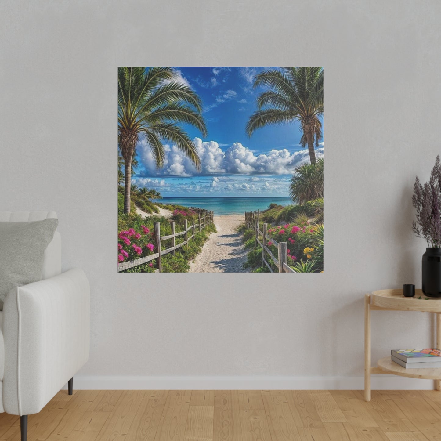Paradise Found Matte Canvas, Stretched
