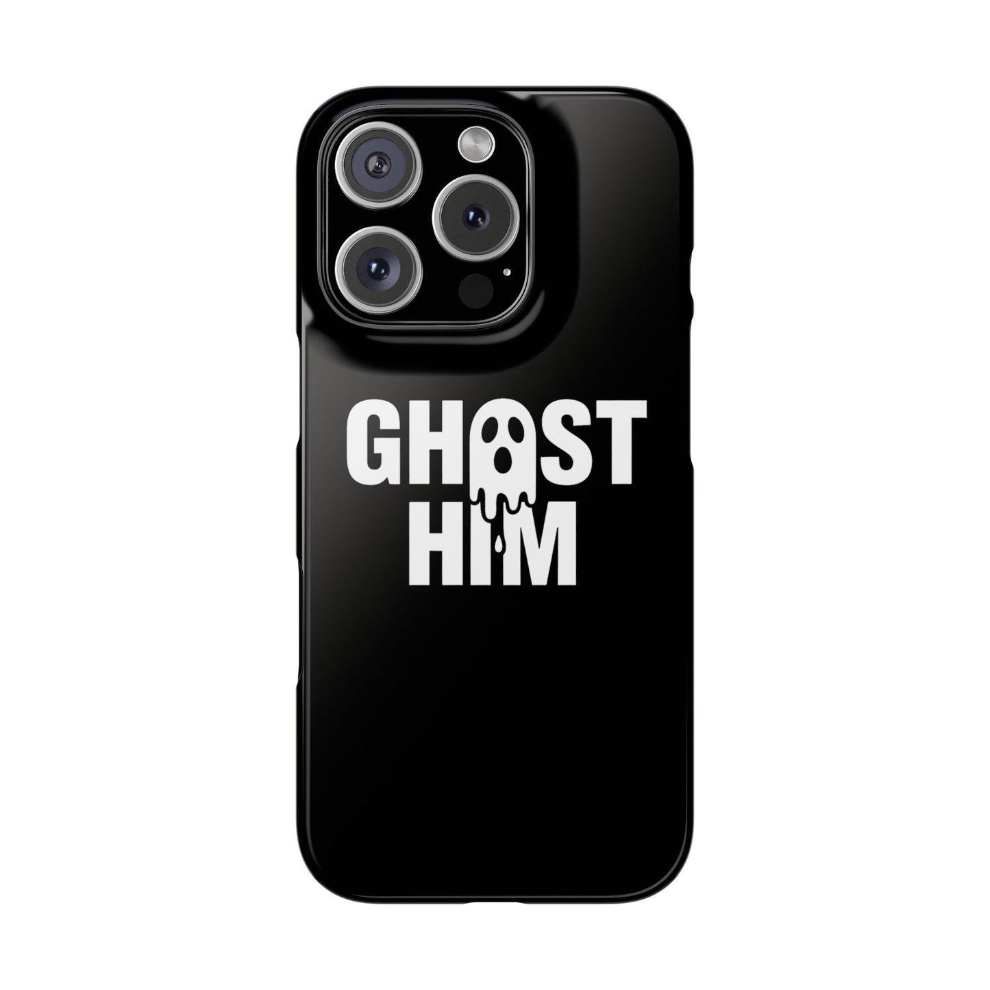 Ghost Him Slim iPhone Case