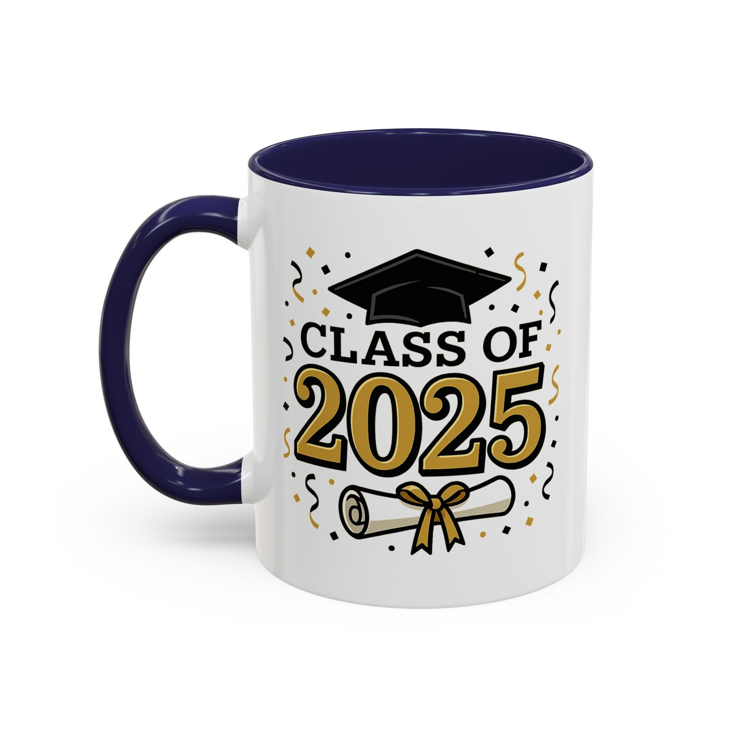 Class of 2025 Accent Coffee Mug