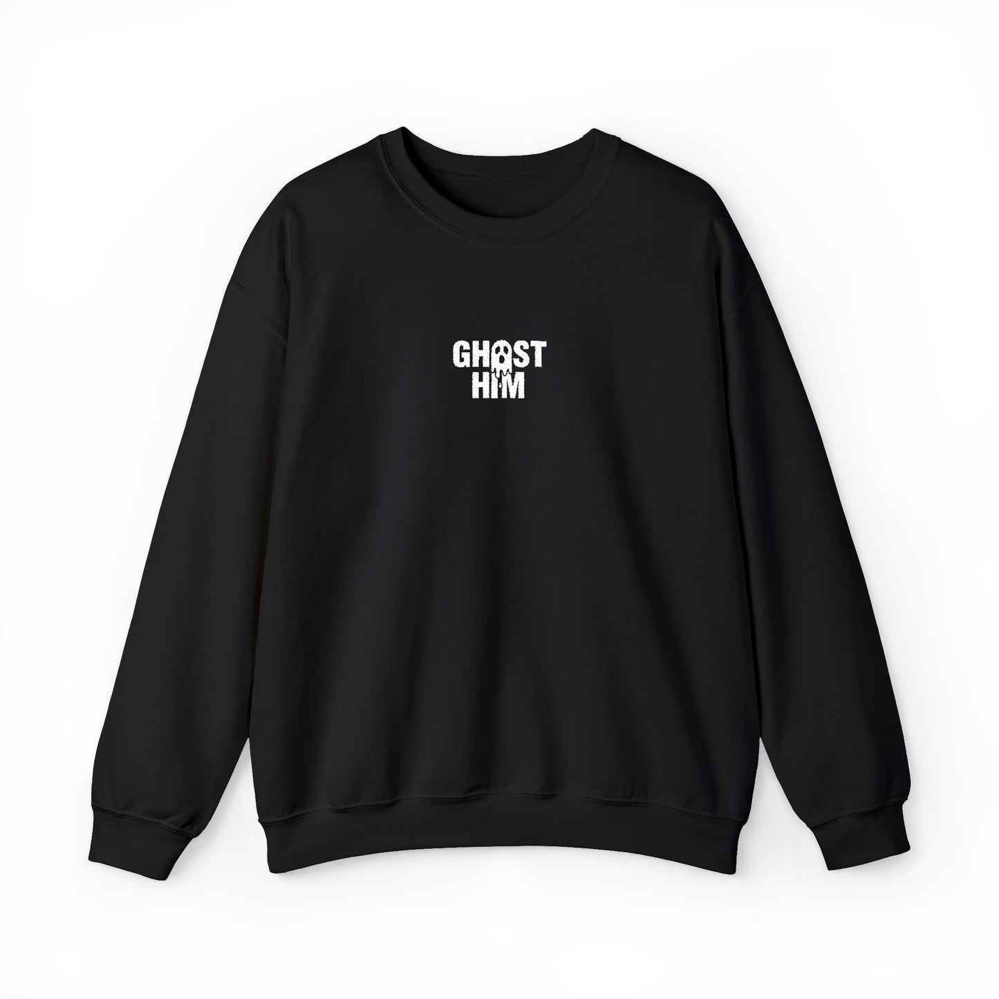 Ghost Him Embroidered Crewneck Sweatshirt