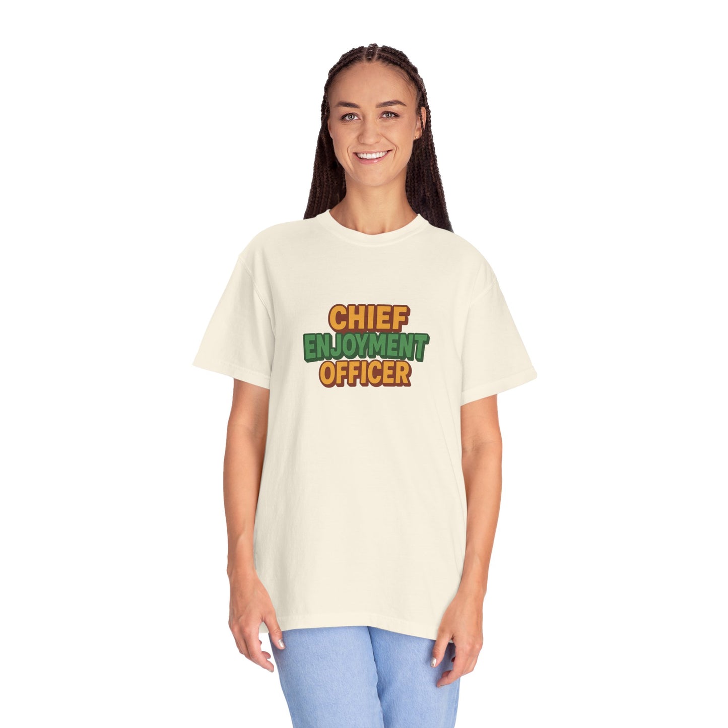 Chief Enjoyment Officer Oversized T-shirt