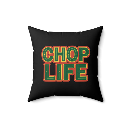 Chop Life Spun Polyester Pillow