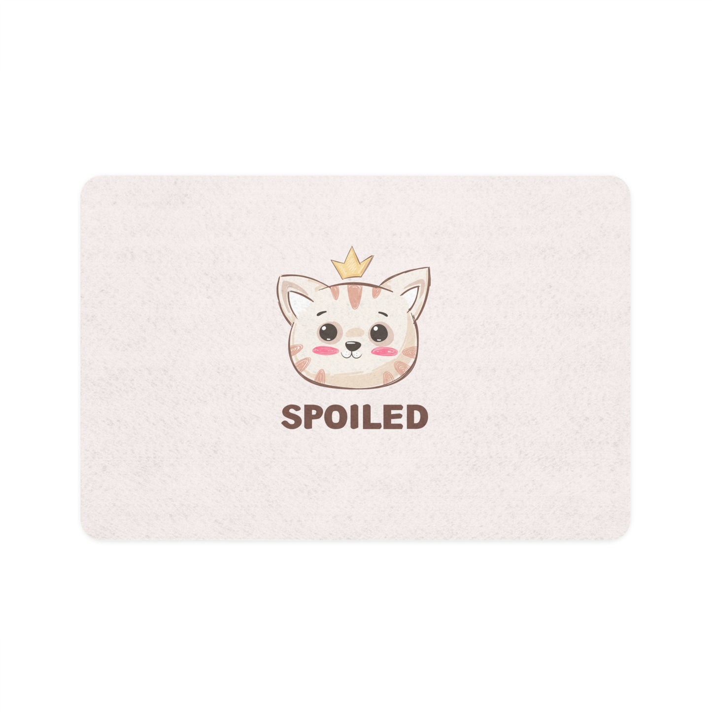 Spoiled Cat Pet Food Mat