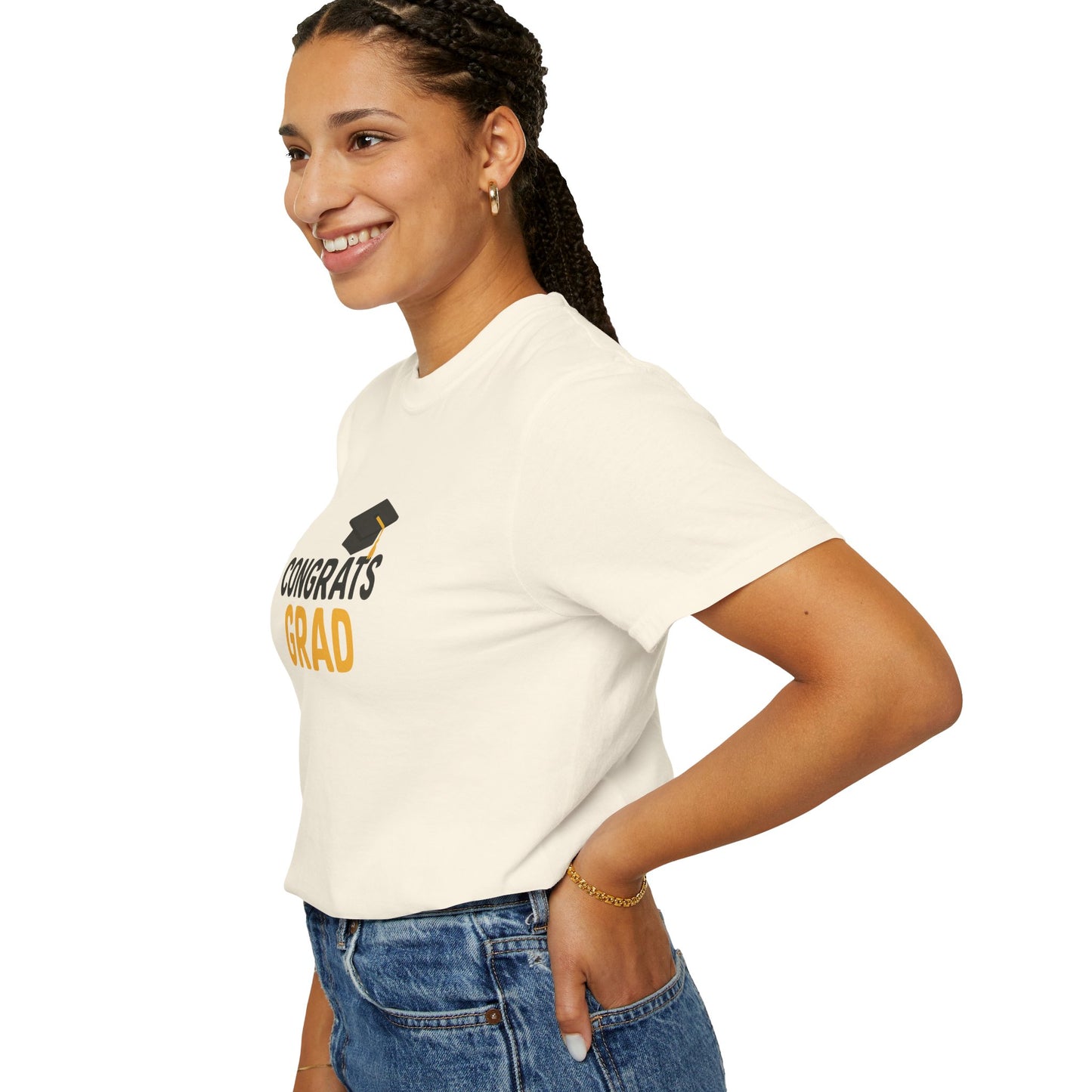 Congrats Grad Cap Oversized T-shirt
