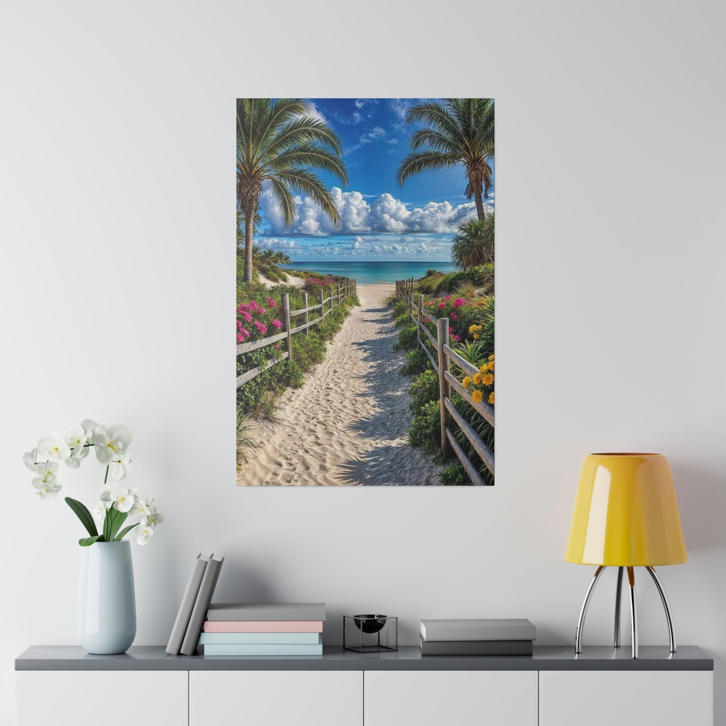 Paradise Found Matte Canvas, Stretched
