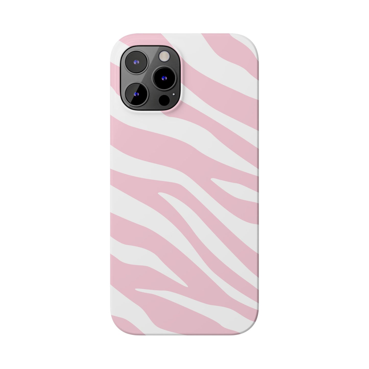Pink Zebra Slim iPhone Case