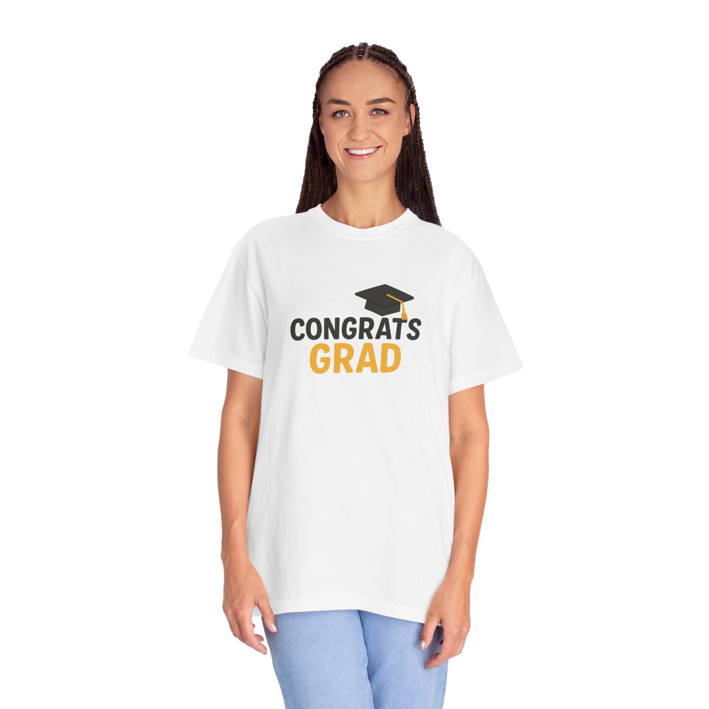 Congrats Grad Cap Oversized T-shirt
