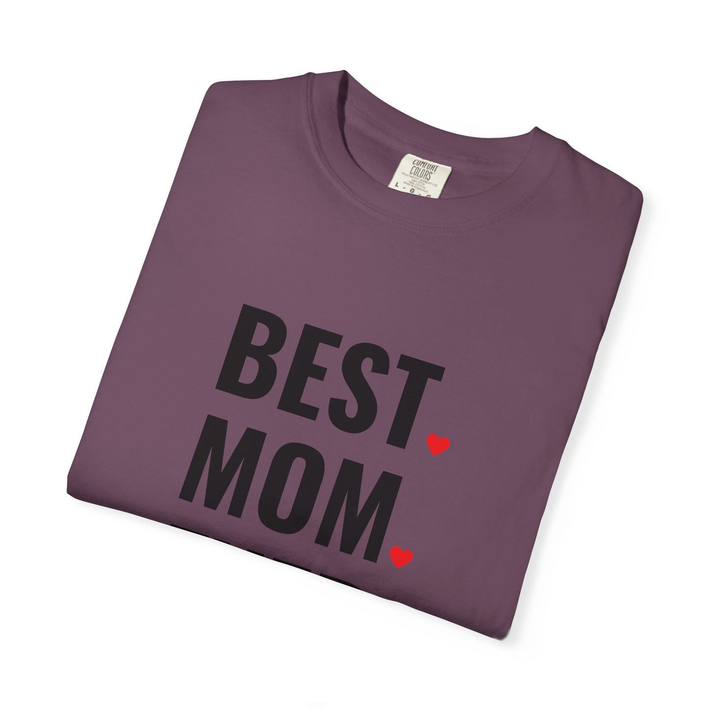 Best Mom Ever Hearts Oversized T-shirt