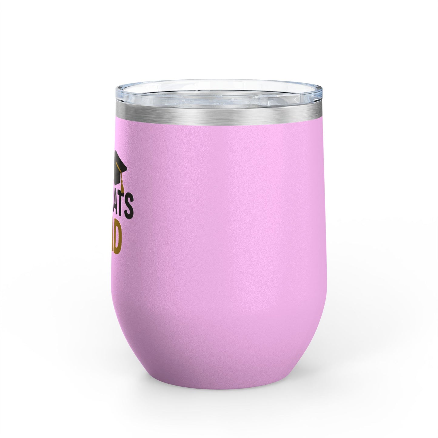 Congrats Grad Cap Graduation Wine Tumbler