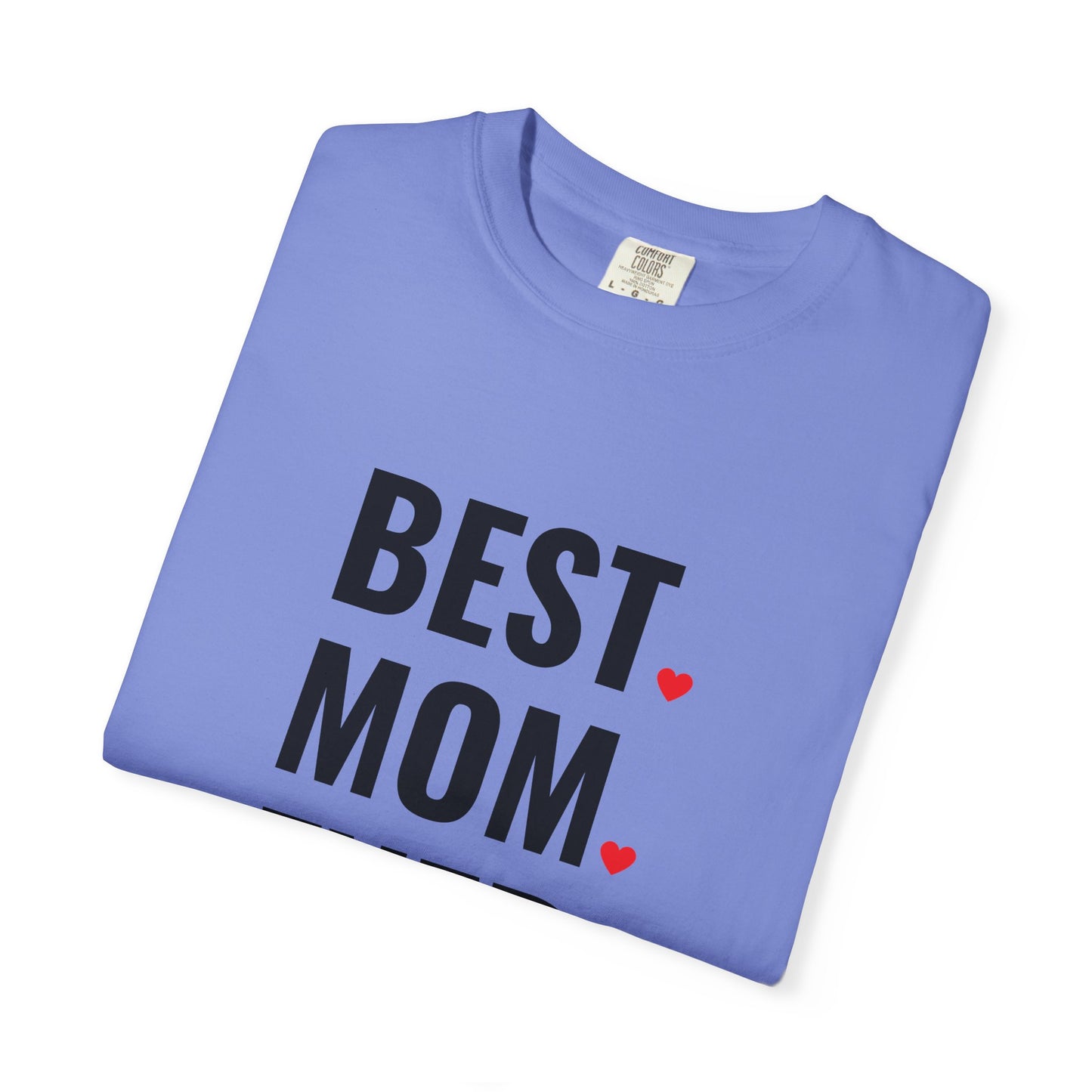 Best Mom Ever Hearts Oversized T-shirt