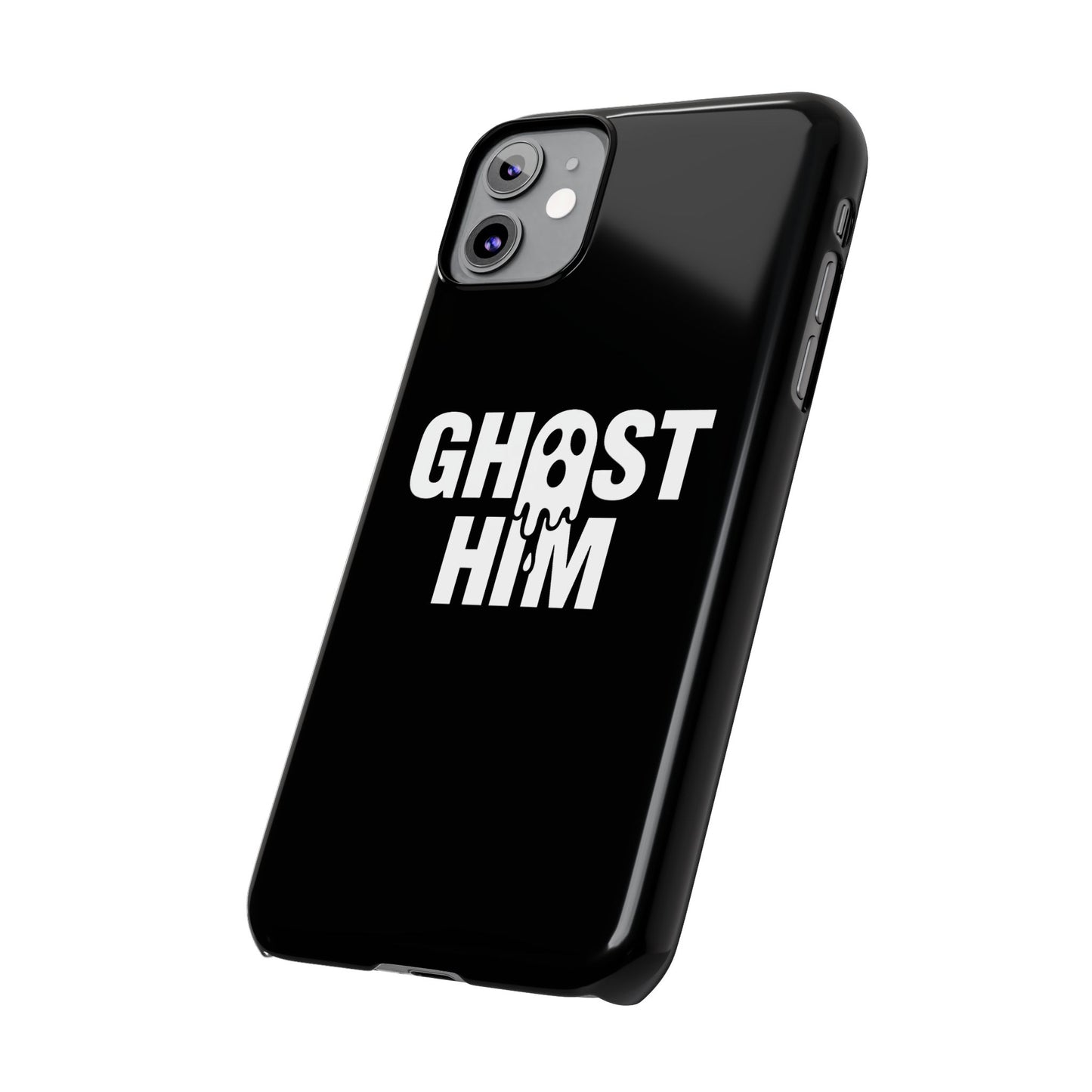 Ghost Him Slim iPhone Case