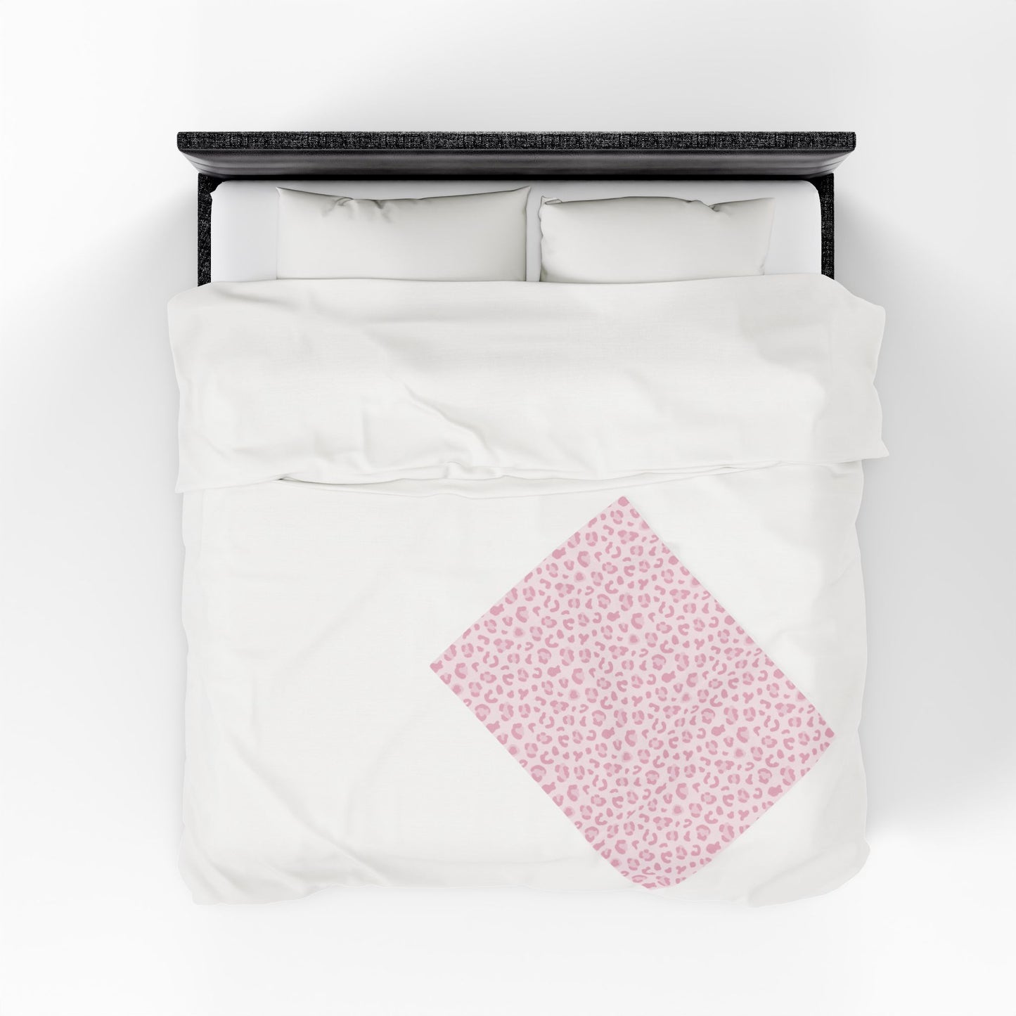 Pink Cheetah Velveteen Plush Blanket