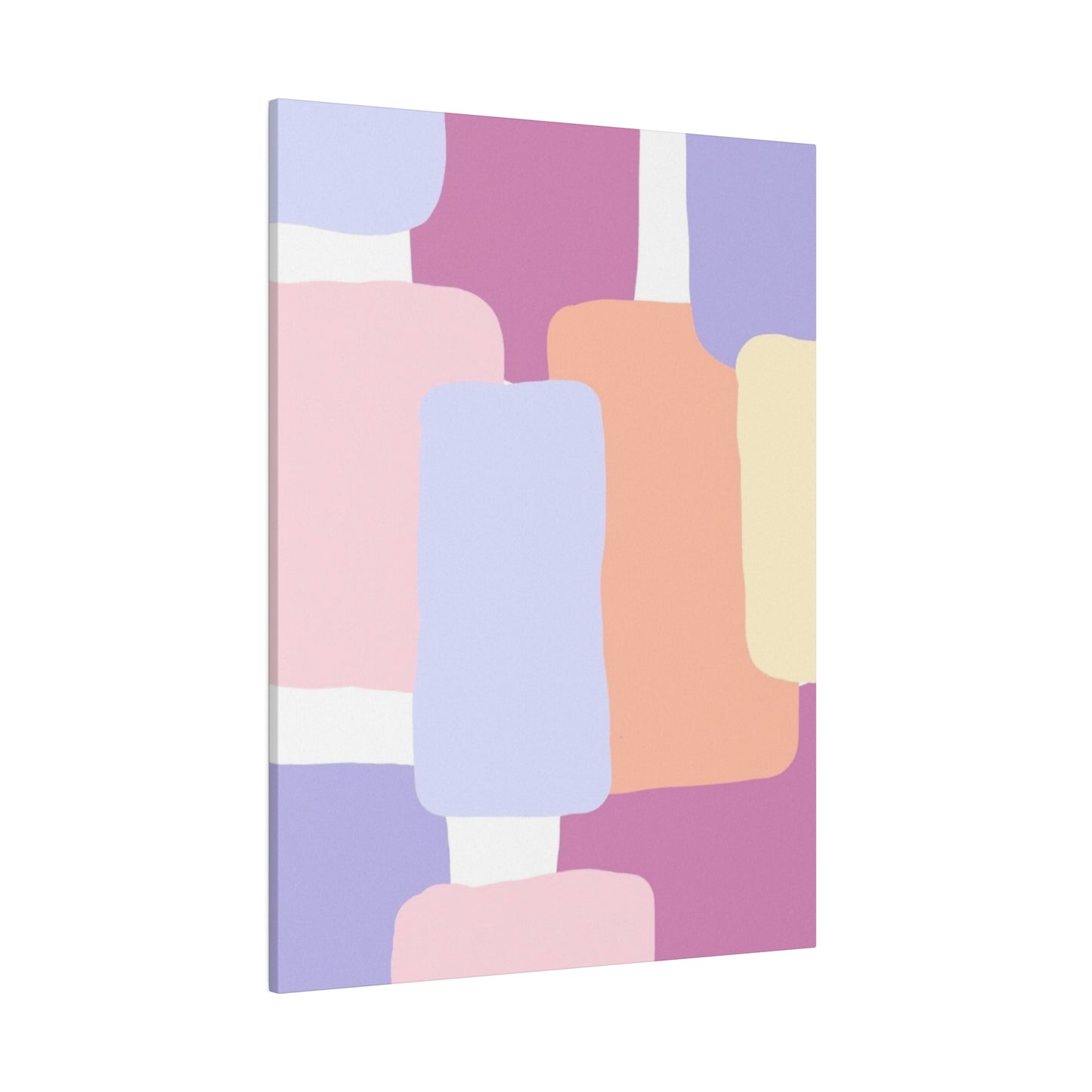Technicolor Beat Matte Canvas, Stretched