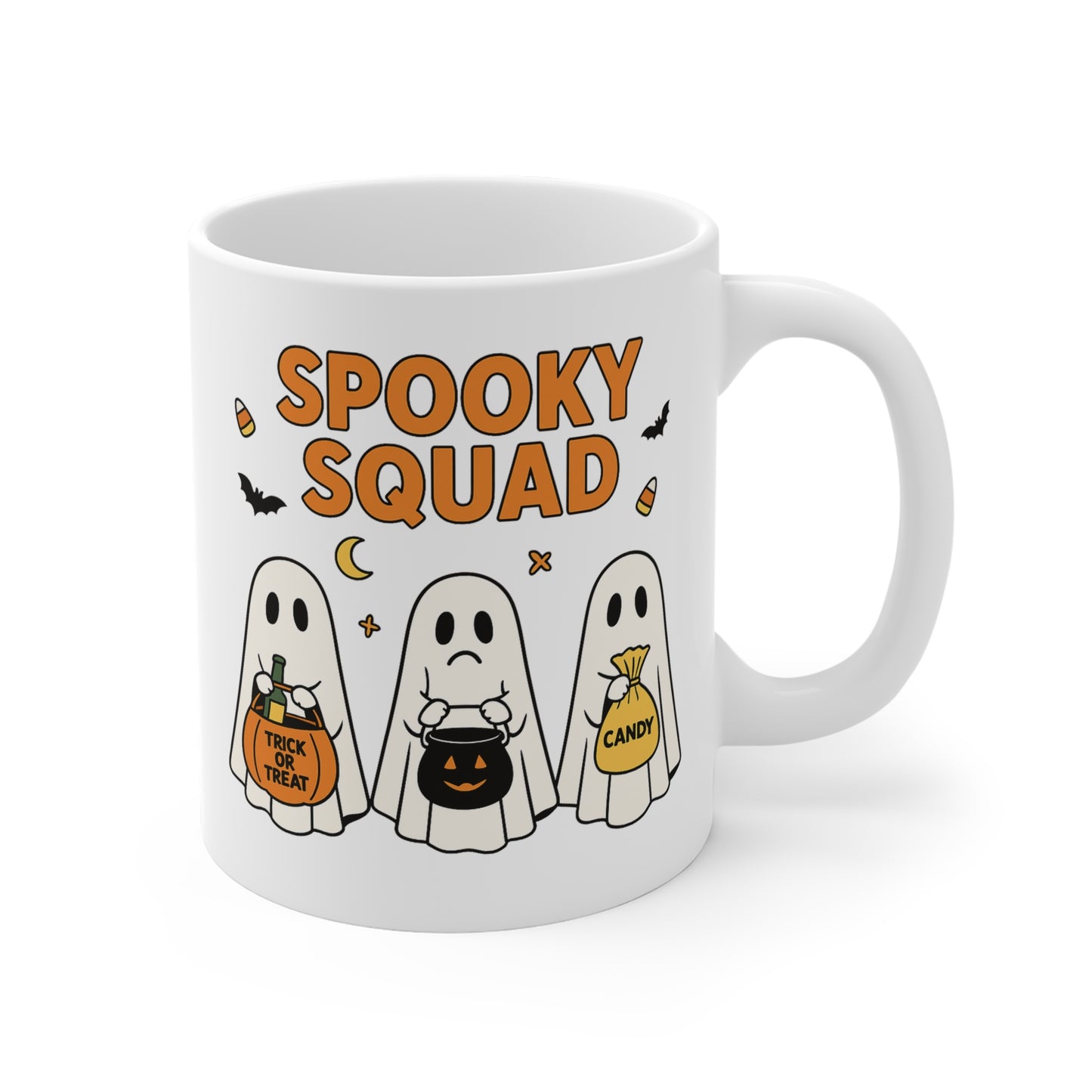 Spooky Squad Trick or Treat Ceramic Mug (11oz, 15oz, 20oz)