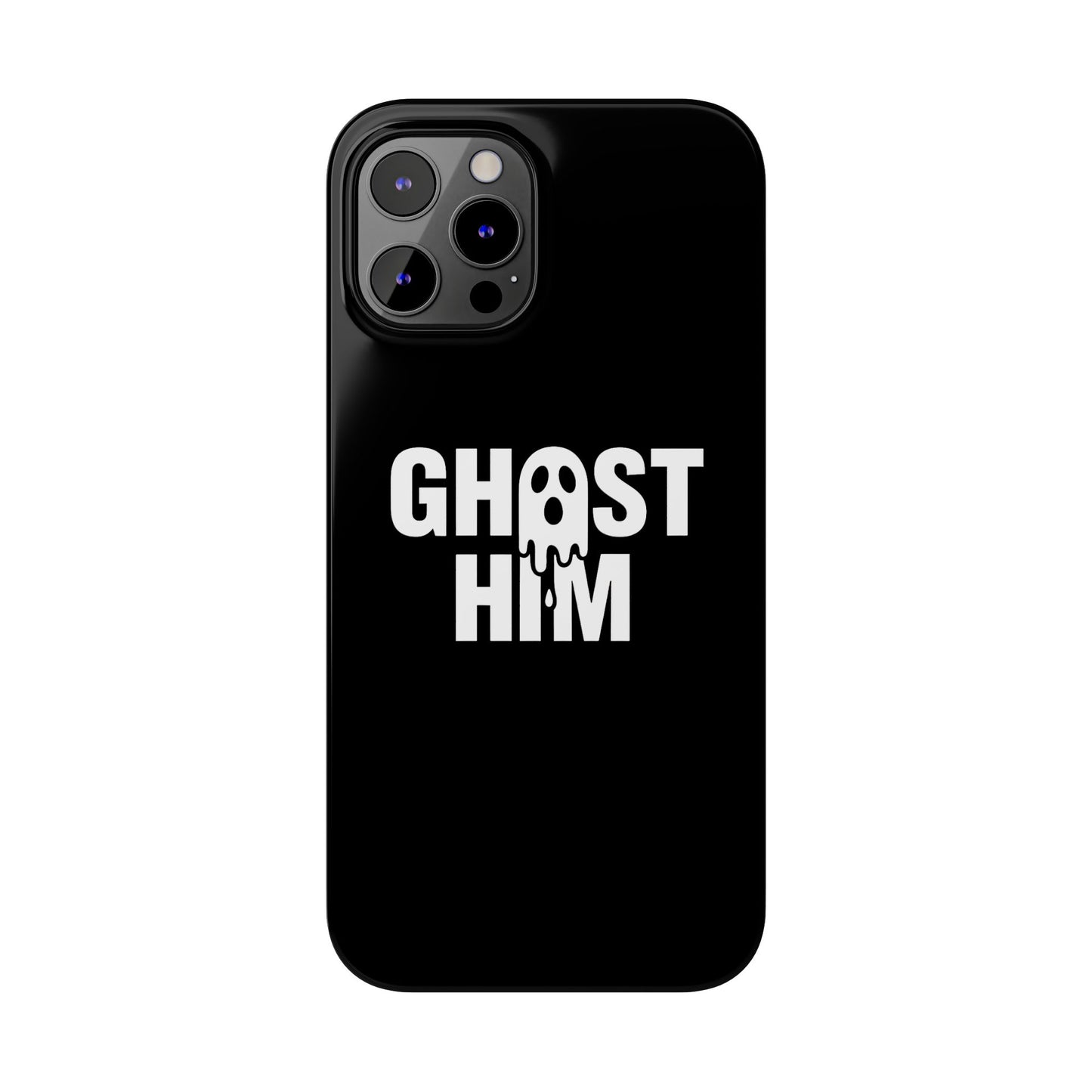 Ghost Him Slim iPhone Case
