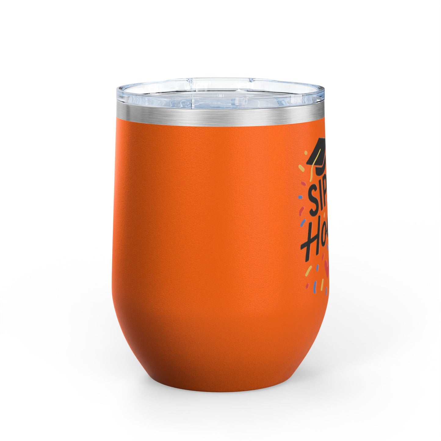 Sip Sip Hooray Graduation Wine Tumbler