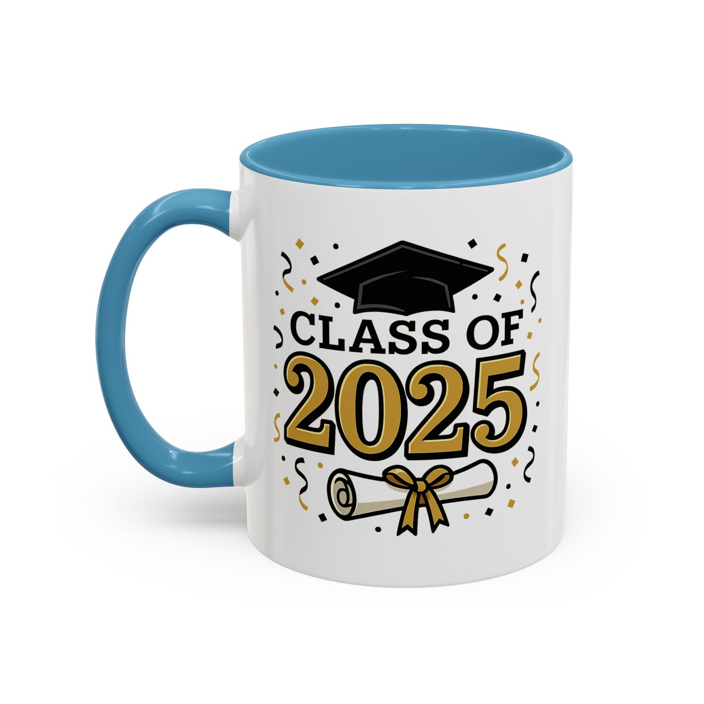 Class of 2025 Accent Coffee Mug