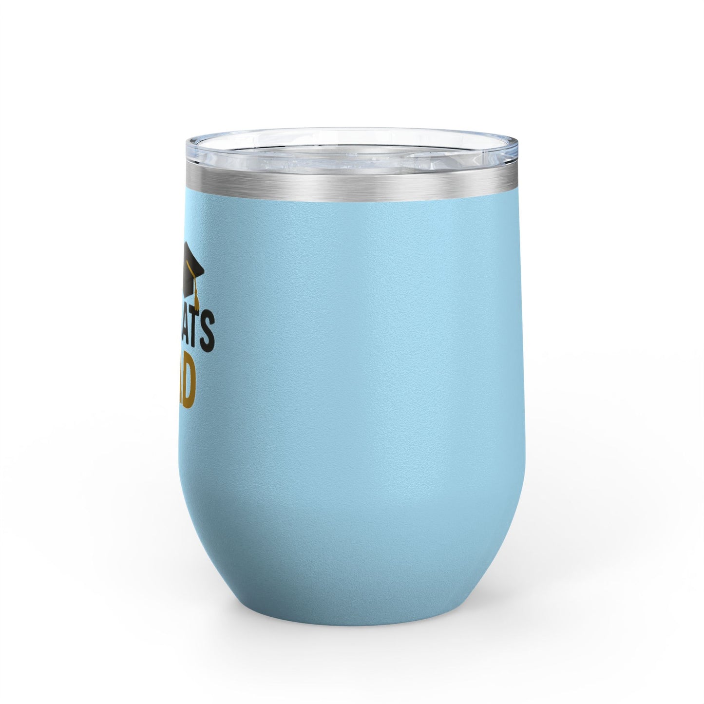 Congrats Grad Cap Graduation Wine Tumbler