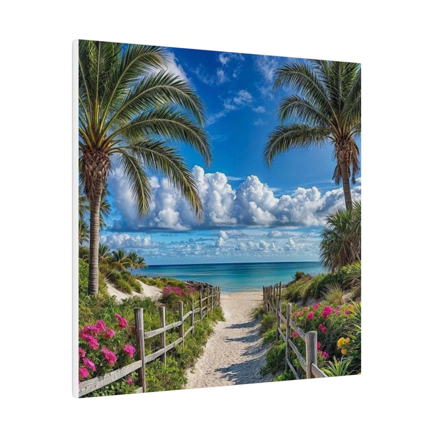 Paradise Found Matte Canvas, Stretched