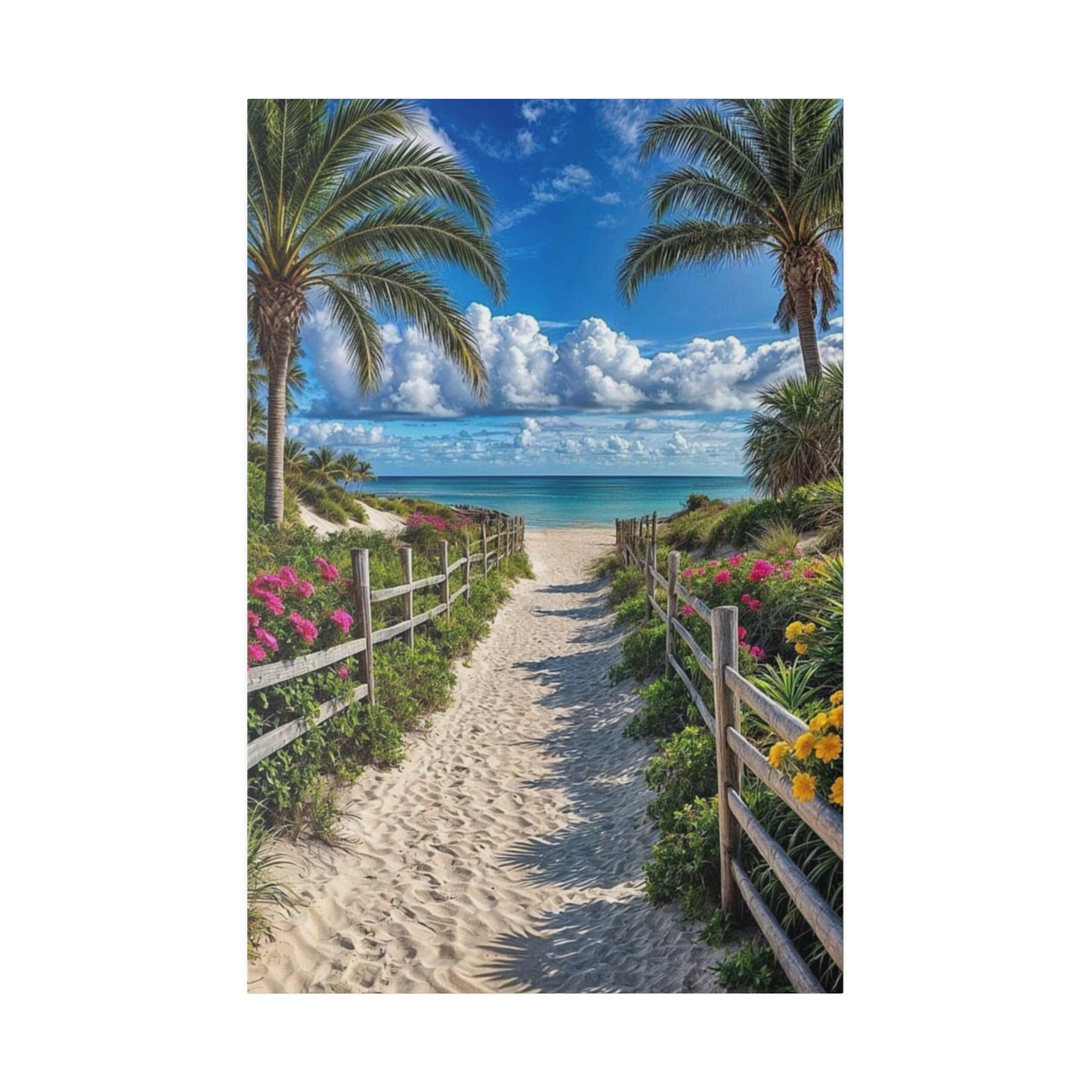 Paradise Found Matte Canvas, Stretched