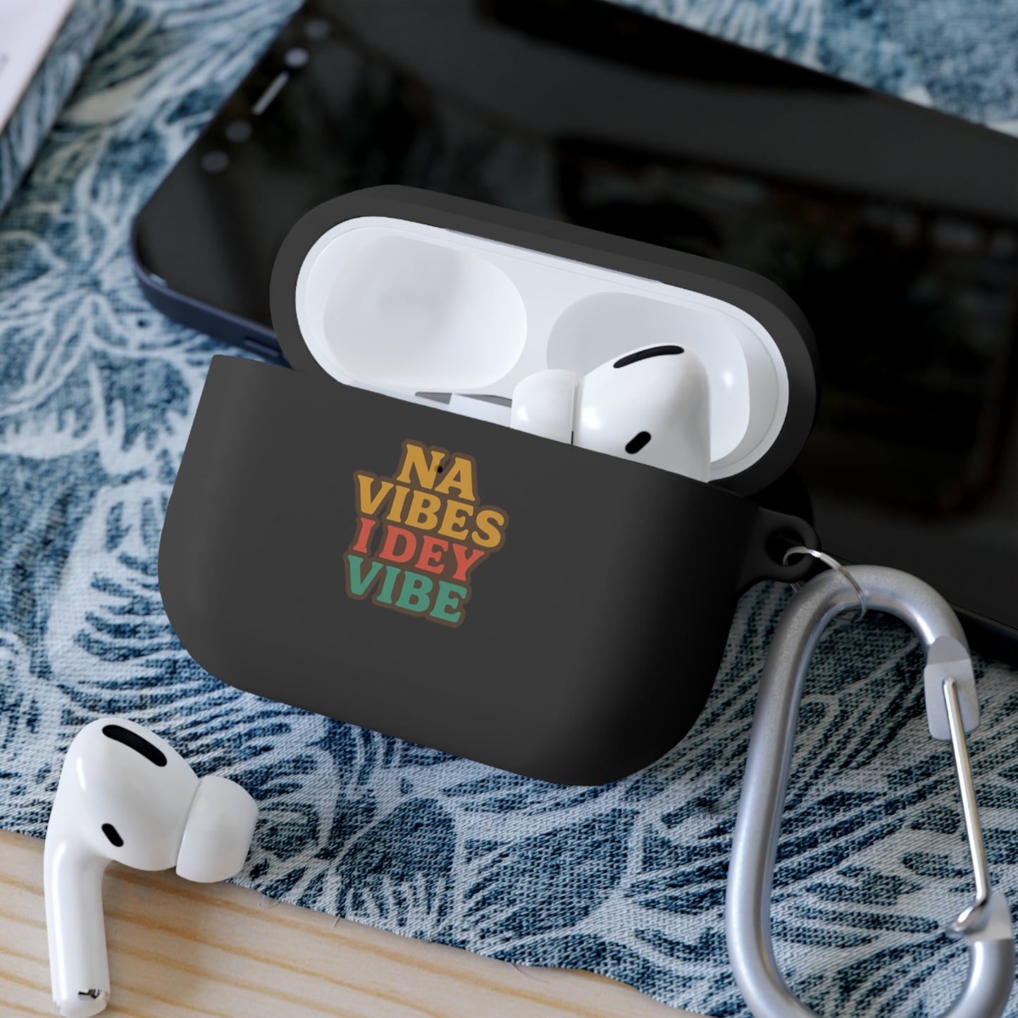 Na Vibes I Dey Vibe AirPods and AirPods Pro Case Cover